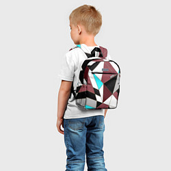 Детский рюкзак Геометрический узор, цвет: 3D-принт — фото 2