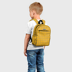 Детский рюкзак Клетка, цвет: 3D-принт — фото 2