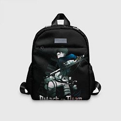 Детский рюкзак Леви Аккерман Атака на титанов, цвет: 3D-принт