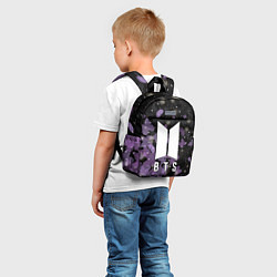 Детский рюкзак BTS BUTTERFLIES БАБОЧКИ, цвет: 3D-принт — фото 2