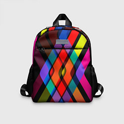Детский рюкзак Симметрия красок, цвет: 3D-принт