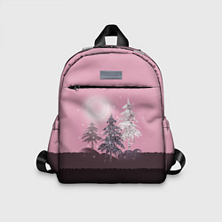 Детский рюкзак Розовое сияние, цвет: 3D-принт