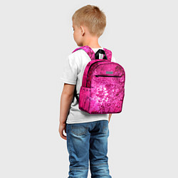 Детский рюкзак Розовые Пузырьки, цвет: 3D-принт — фото 2