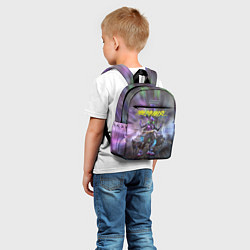 Детский рюкзак CYBERPUNK КИБЕРПАНК Z, цвет: 3D-принт — фото 2