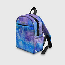 Детский рюкзак Акварельные разводы и брызги красок, цвет: 3D-принт — фото 2
