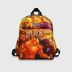 Детский рюкзак HoM Огненный, цвет: 3D-принт