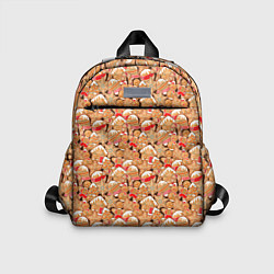 Детский рюкзак Праздничное Печенье, цвет: 3D-принт