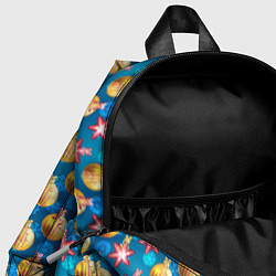 Детский рюкзак Новогодние Украшения, цвет: 3D-принт — фото 2