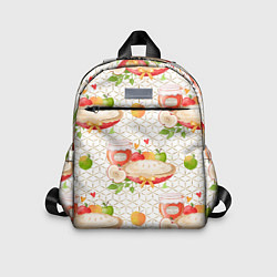 Детский рюкзак Яблочный пирог, цвет: 3D-принт