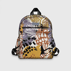 Детский рюкзак Зебра Пятнистая, цвет: 3D-принт
