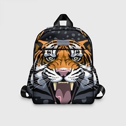 Детский рюкзак Амурский тигр в ночи, цвет: 3D-принт