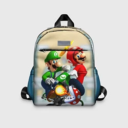 Детский рюкзак MarioHelmet, цвет: 3D-принт