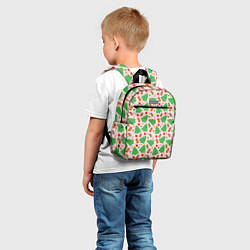 Детский рюкзак Новогодние ёлки и подарки, цвет: 3D-принт — фото 2