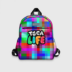 Детский рюкзак Toca Life: Pixels, цвет: 3D-принт