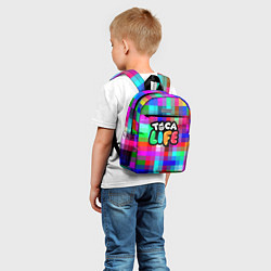 Детский рюкзак Toca Life: Pixels, цвет: 3D-принт — фото 2