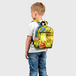 Детский рюкзак Абстрактная абстракция, цвет: 3D-принт — фото 2