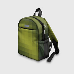 Детский рюкзак Милитари мозаика, цвет: 3D-принт — фото 2