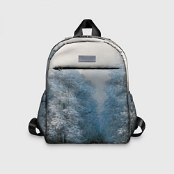 Детский рюкзак Зимний пейзаж картина маслом