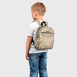 Детский рюкзак Рисованный камень, цвет: 3D-принт — фото 2