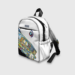 Детский рюкзак Бэха в стиле поп-арт, цвет: 3D-принт — фото 2