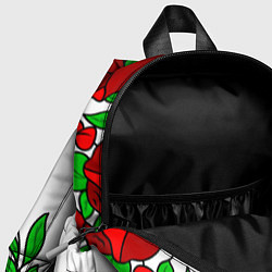 Детский рюкзак Юлия в розах, цвет: 3D-принт — фото 2