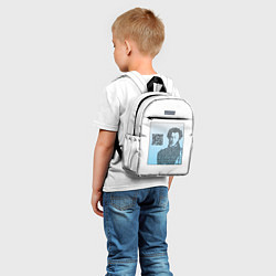 Детский рюкзак QR - Пушкин, цвет: 3D-принт — фото 2