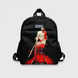 Детский рюкзак Такт опус судьба девушка в красном платье, цвет: 3D-принт