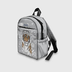 Детский рюкзак Снежный тигр, цвет: 3D-принт — фото 2