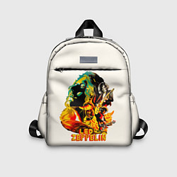 Детский рюкзак Группа Led Zeppelin арт, цвет: 3D-принт