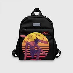 Детский рюкзак Chainsaw Man Человек-бензопила нападает, цвет: 3D-принт