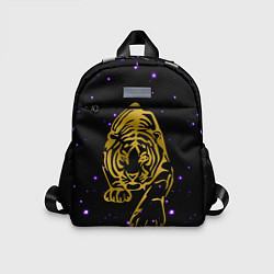 Детский рюкзак Новый год 2022 тигр, цвет: 3D-принт