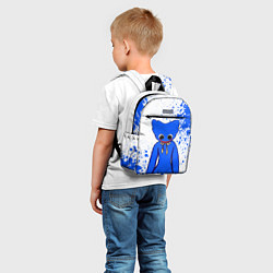 Детский рюкзак POPPY PLAYTIME BLUE ИГРА ПОППИ ПЛЕЙТАЙМ ХАГГИ ВАГГ, цвет: 3D-принт — фото 2