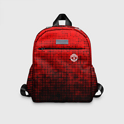Детский рюкзак MU red-black, цвет: 3D-принт