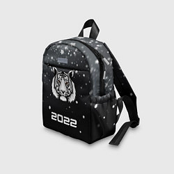 Детский рюкзак Новогодний тигр символ 2022, цвет: 3D-принт — фото 2