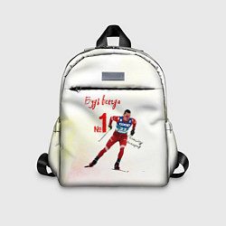 Детский рюкзак Александр Большунов номер 1, цвет: 3D-принт