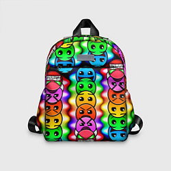 Детский рюкзак Geometry Dash: Smiles, цвет: 3D-принт