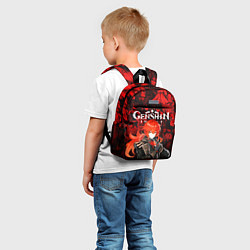 Детский рюкзак GENSHIN IMPACT DILUC ГЕНШИН ИМПАКТ ДИЛЮК, цвет: 3D-принт — фото 2