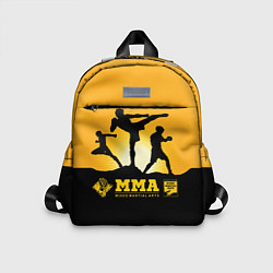 Детский рюкзак ММА Mixed Martial Arts, цвет: 3D-принт