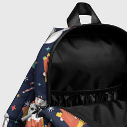 Детский рюкзак Новогодние Котята 2022, цвет: 3D-принт — фото 2
