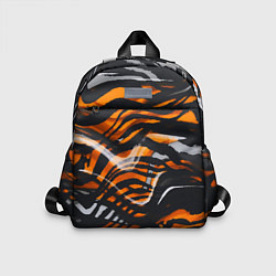 Детский рюкзак Окрас тигра, цвет: 3D-принт