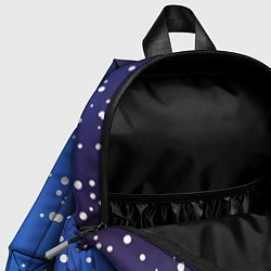 Детский рюкзак ДАБ САНТА В ГИРЛЯНДЕ, цвет: 3D-принт — фото 2