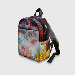 Детский рюкзак ЦветоТрэш, цвет: 3D-принт — фото 2