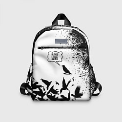 Детский рюкзак ВОРОНА 21 ВЕКА QR CODE, цвет: 3D-принт