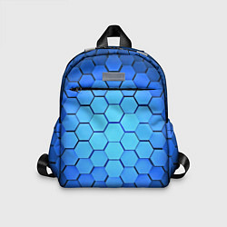 Детский рюкзак Неоновые 3D ПЛИТЫ, цвет: 3D-принт