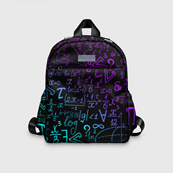Детский рюкзак НЕОНОВЫЕ ФОРМУЛЫ NEON FORMULAS, цвет: 3D-принт