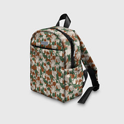 Детский рюкзак Котики камуфляж, цвет: 3D-принт — фото 2