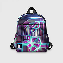 Детский рюкзак Неоновая трубка, цвет: 3D-принт