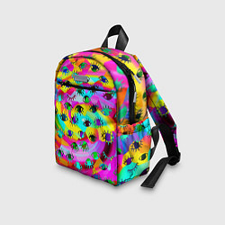 Детский рюкзак Психоделические взгляды, цвет: 3D-принт — фото 2