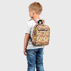 Детский рюкзак Ингредиенты Пиццы, цвет: 3D-принт — фото 2