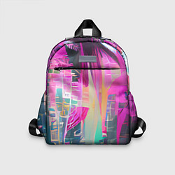 Детский рюкзак Кибер романтика, цвет: 3D-принт
